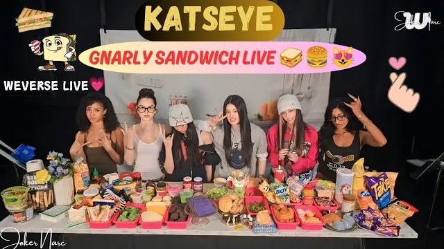 (all sub) katseye weverse live (05.28.25) gnarly sandwich live #weverselive #katseye #gnarly (all sub) katseye weverse live (05.28.25) gnarly sandwich live #weverselive #katseye #gnarly
