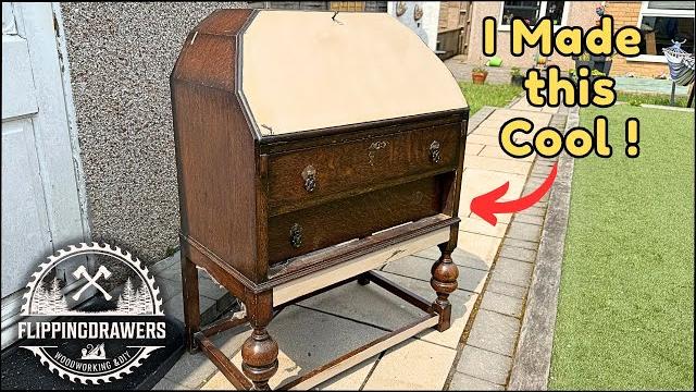 I repurposed an old bureau into something awesome. I repurposed an old bureau into something awesome.