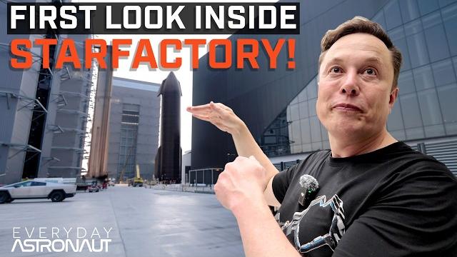 First look inside spacex's starfactory w/ elon musk First look inside spacex's starfactory w/ elon musk