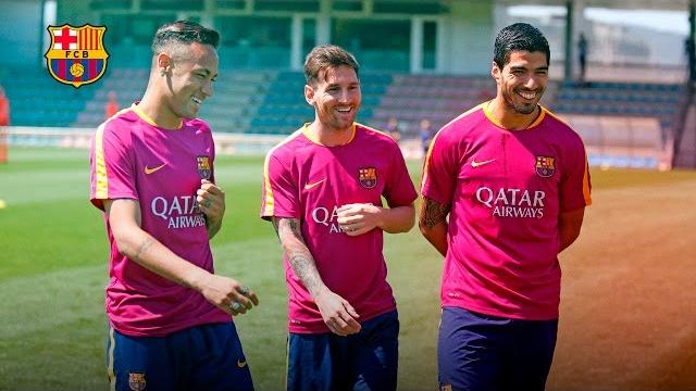 Avalanche of goals in training match from messi, neymar and co. Avalanche of goals in training match from messi, neymar and co.