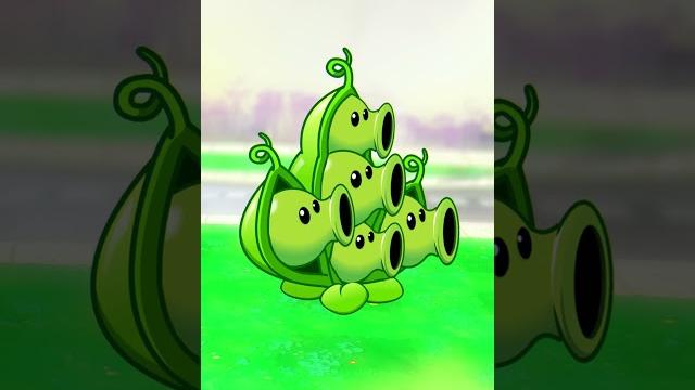 Peashooters from 1 to 8 #shorts Peashooters from 1 to 8 #shorts