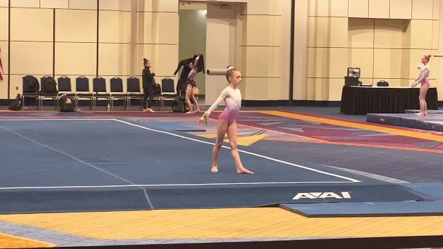 Level 10 floor routine. #gymnastics Level 10 floor routine. #gymnastics