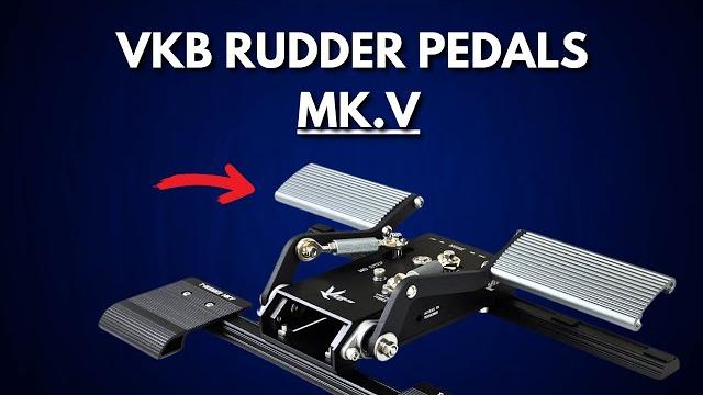 Vkb rudder pedals mk.v - first impression Vkb rudder pedals mk.v - first impression