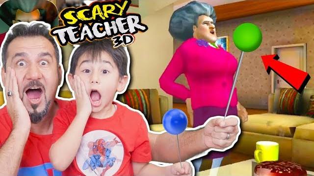 Kizgin öğretmene i̇ğne tuzaği kurduk gi̇zli̇ gi̇ri̇ş bulduk! | scary teacher oynuyoruz! Kizgin öğretmene i̇ğne tuzaği kurduk gi̇zli̇ gi̇ri̇ş bulduk! | scary teacher oynuyoruz!