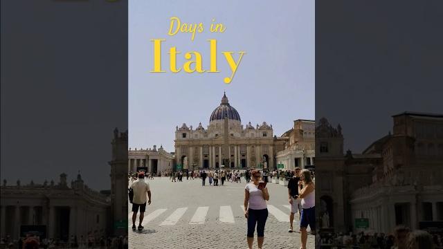 Taking a break in italy - days in italy, part 1 Taking a break in italy - days in italy, part 1