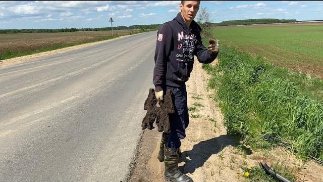Траки вдоль трассы/металлокоп вдоль поля Траки вдоль трассы/металлокоп вдоль поля