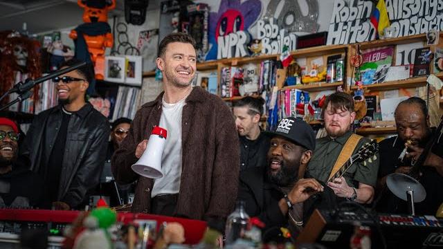 Justin timberlake: tiny desk concert Justin timberlake: tiny desk concert