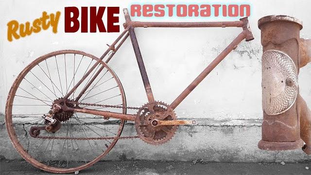 Rusty bike full restoration | back to the glory Rusty bike full restoration | back to the glory