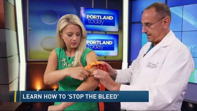 Learn how to 'stop the bleed' Learn how to 'stop the bleed'