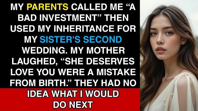 My parents used my inheritance to fund my sister’s second wedding so i bought the divorce lawyer My parents used my inheritance to fund my sister’s second wedding so i bought the divorce lawyer