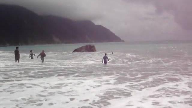 粉鳥林上岸浪況 粉鳥林上岸浪況