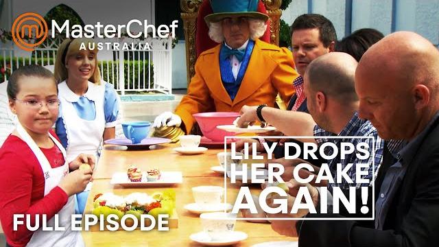 Lily drops her cake again in junior masterchef australia | s02 e15 | full episode | masterchef world Lily drops her cake again in junior masterchef australia | s02 e15 | full episode | masterchef world