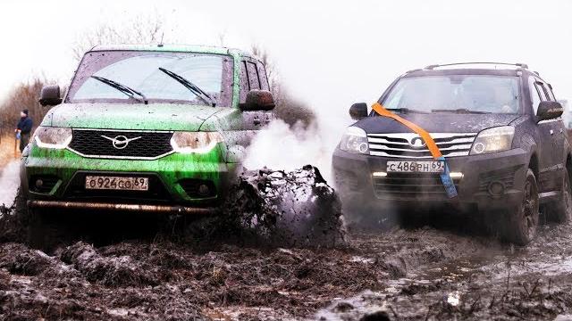 Точка в споре!!! решающая битва ховера и патриота в грязи на бездорожье! новый уаз. offroad. Точка в споре!!! решающая битва ховера и патриота в грязи на бездорожье! новый уаз. offroad.