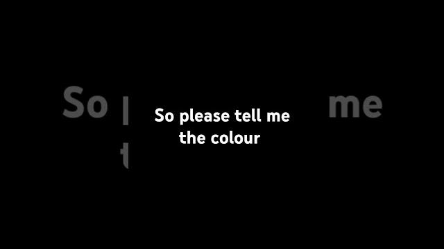 Tell me the colour #short#emiko:) Tell me the colour #short#emiko:)