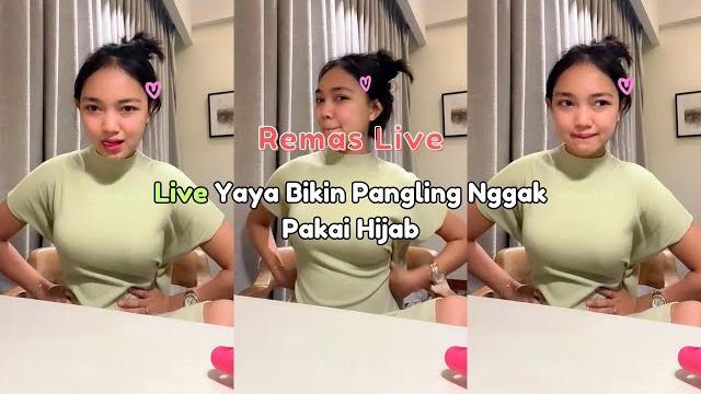 Live yayaarasyid bikin pangling nggak pakai hijab Live yayaarasyid bikin pangling nggak pakai hijab