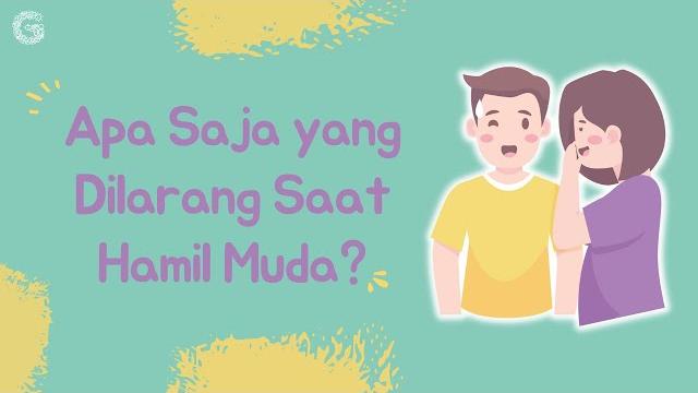 Hal yang dilarang saat hamil muda Hal yang dilarang saat hamil muda