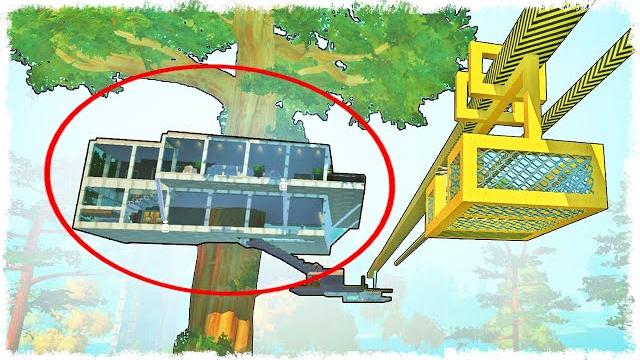 Топовый дом на дереве в scrap mechanic: survival!!! Топовый дом на дереве в scrap mechanic: survival!!!