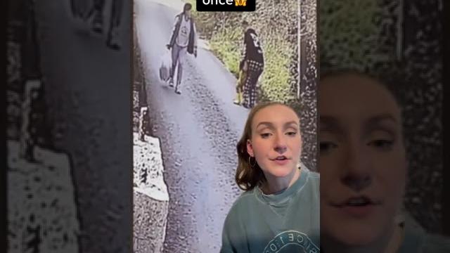 Two crimes caught on camera at once! #caughtoncamera #scaryvideo Two crimes caught on camera at once! #caughtoncamera #scaryvideo