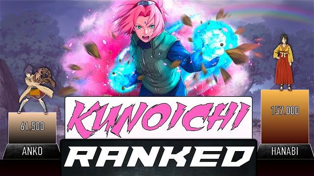 Kunoichi power levels - animescale Kunoichi power levels - animescale