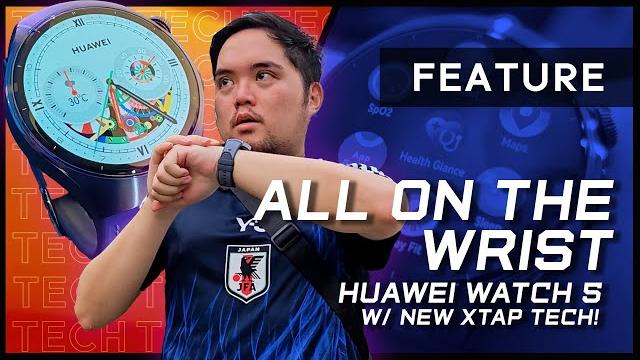 Huawei watch 5 - press xtap for health Huawei watch 5 - press xtap for health