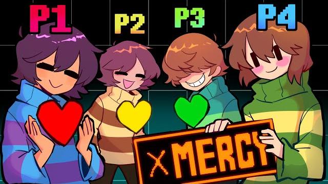 Undertale pacifist, but it's multiplayer Undertale pacifist, but it's multiplayer
