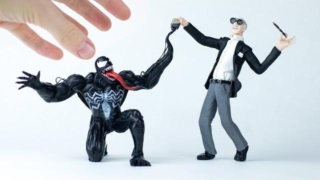 Stan lee creating venom (marvel) – polymer clay tutorial Stan lee creating venom (marvel) – polymer clay tutorial