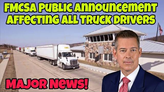 Please share! fmcsa public announcement to change laws affecting all truck drivers in america! Please share! fmcsa public announcement to change laws affecting all truck drivers in america!
