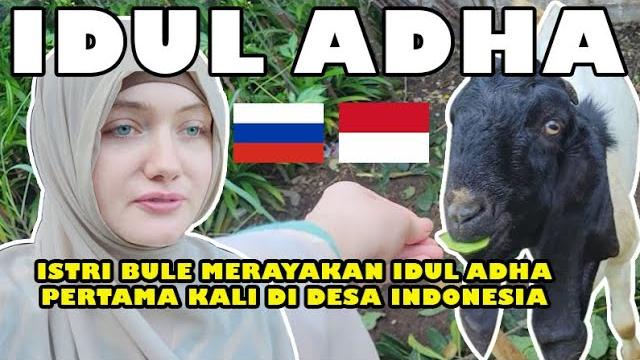 Istri bule merayakan idul adha pertama kali di desa indonesia | first time celebrating eid al adha Istri bule merayakan idul adha pertama kali di desa indonesia | first time celebrating eid al adha