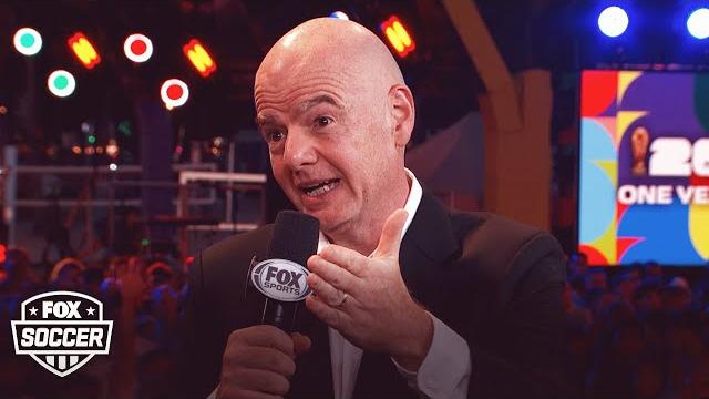 Fifa president gianni infantino on 2026 fifa world cup, fifa club world cup & more | fox soccer Fifa president gianni infantino on 2026 fifa world cup, fifa club world cup & more | fox soccer