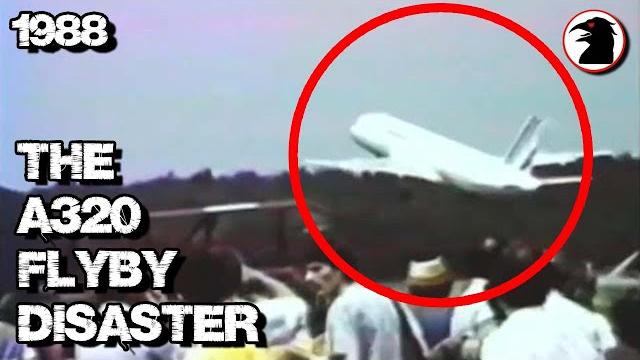 Final seconds - airbus fly-by ends badly when cocky pilot flies too low (air france a320 1988) Final seconds - airbus fly-by ends badly when cocky pilot flies too low (air france a320 1988)