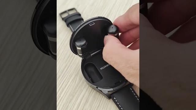 Smartwatch + earbuds = huawei watch buds #shorts Smartwatch + earbuds = huawei watch buds #shorts