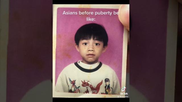 Puberty hits asians in a weird way Puberty hits asians in a weird way