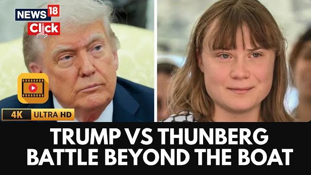 Donald trump reacts to greta thunberg's ‘kidnapped’ claim | greta thunberg | 4k video | n18g Donald trump reacts to greta thunberg's ‘kidnapped’ claim | greta thunberg | 4k video | n18g