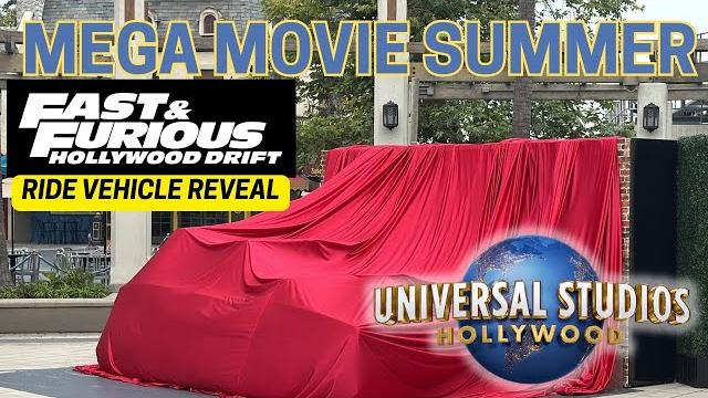 Fast & furious hollywood drift ride vehicle reveal & mega movie summer | universal studios hollywood Fast & furious hollywood drift ride vehicle reveal & mega movie summer | universal studios hollywood