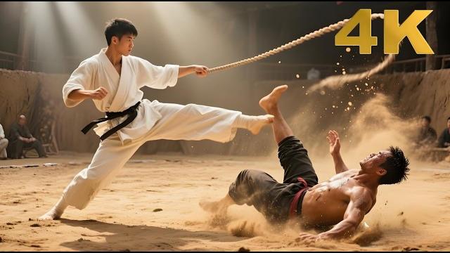 擂臺比武,功夫小夥一人ko十大高手️ 功夫 | tai chi 擂臺比武,功夫小夥一人ko十大高手️ 功夫 | tai chi