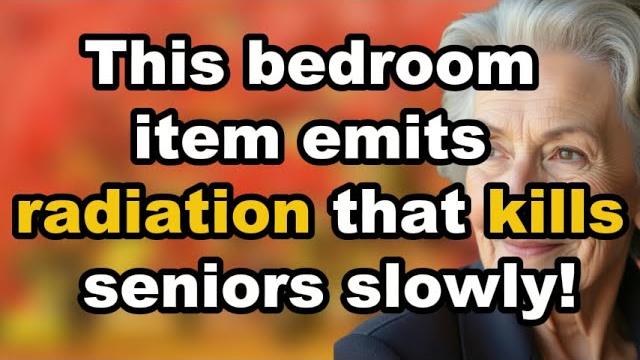 5 bedroom items that emit toxic radiation for anyone over 65 - #4 is next to most beds! 5 bedroom items that emit toxic radiation for anyone over 65 - #4 is next to most beds!