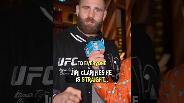 Jiri prochazka had to get this off his chest! Jiri prochazka had to get this off his chest!