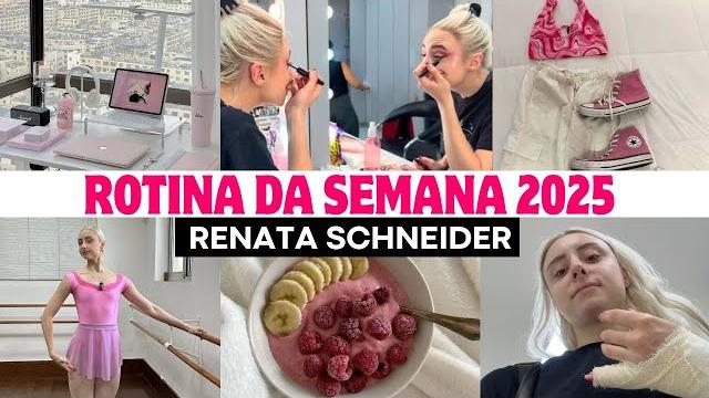 Minha rotina da semana atualizada 2025 Minha rotina da semana atualizada 2025