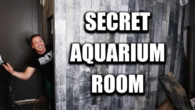 Secret aquarium room - the king diy fish tank qt room Secret aquarium room - the king diy fish tank qt room