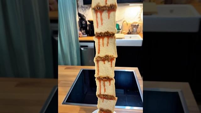 Peanut butter and jelly… the long way. because why not? ️#pbj #foodfails #funny #funnyreels Peanut butter and jelly… the long way. because why not? ️#pbj #foodfails #funny #funnyreels