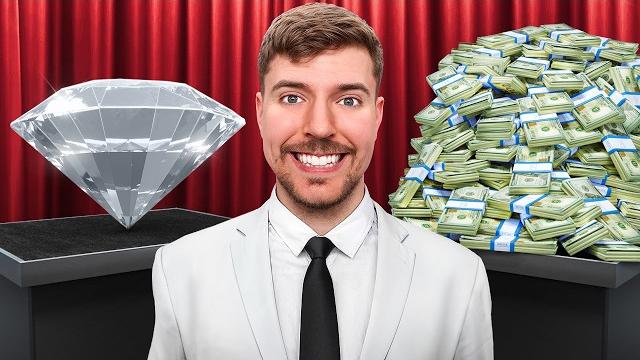 Would you rather have a giant diamond or $100,000? Would you rather have a giant diamond or $100,000?