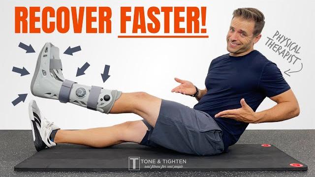 Recover faster! must-do exercises with injured foot or ankle Recover faster! must-do exercises with injured foot or ankle