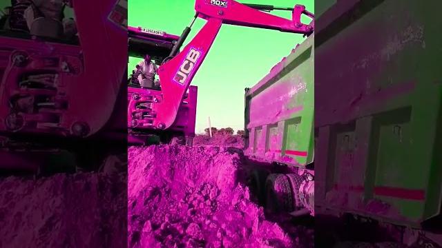 Pink jcb 3dx backhoe eco machine #jcb #jcb3dx #excavator #shorts Pink jcb 3dx backhoe eco machine #jcb #jcb3dx #excavator #shorts