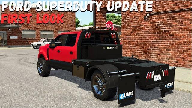 Early look ford superduty update plus bedpack by roughneck modding | farming simulator 25 Early look ford superduty update plus bedpack by roughneck modding | farming simulator 25