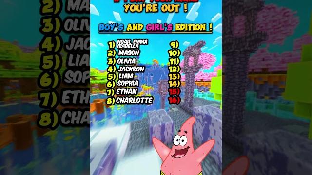 I guessed your name ! #spongebob #quiz #shorts I guessed your name ! #spongebob #quiz #shorts