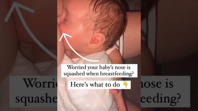 Easy technique to get a deeper latch! #breastfeeding #newborn #breastfeedingtips #newbornbaby Easy technique to get a deeper latch! #breastfeeding #newborn #breastfeedingtips #newbornbaby