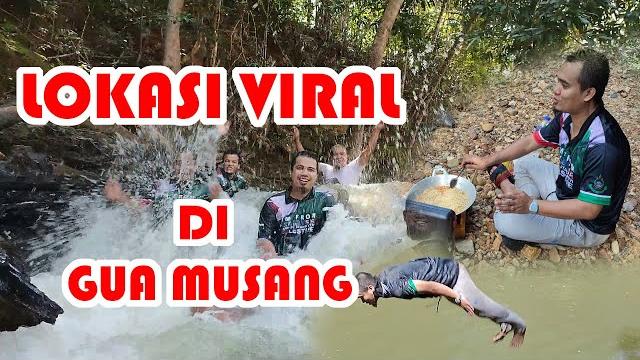 Lokasi viral di gua musang Lokasi viral di gua musang