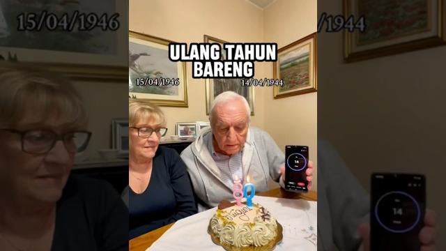 Ulang tahun bareng sampai kakek nenek #viral #shorts Ulang tahun bareng sampai kakek nenek #viral #shorts