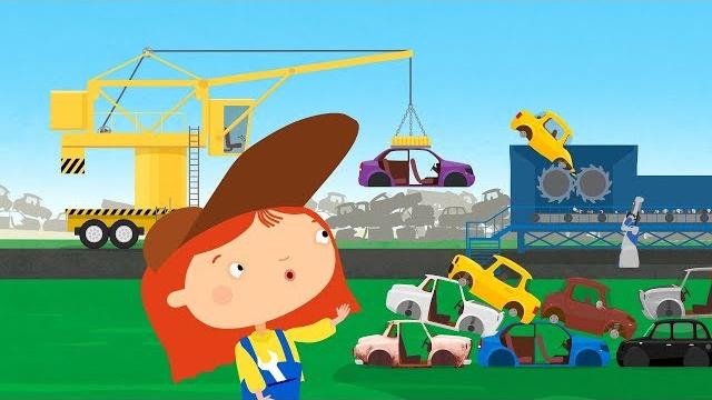 Мультфильм про машинки - доктор машинкова - утилизация старых автомобилей - новая серия Мультфильм про машинки - доктор машинкова - утилизация старых автомобилей - новая серия