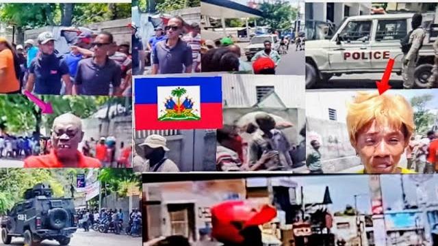 This is happening in haiti right now This is happening in haiti right now